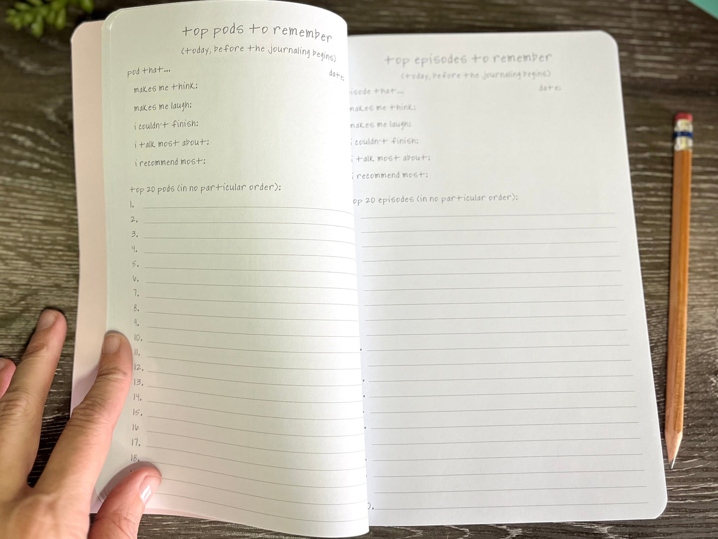 Podcast Journal