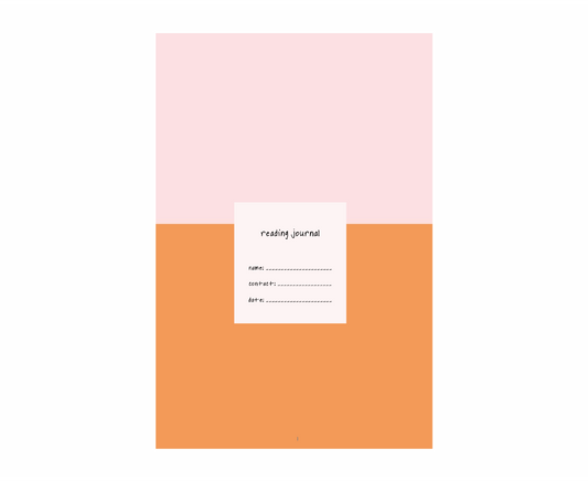 Digital Reading Journal