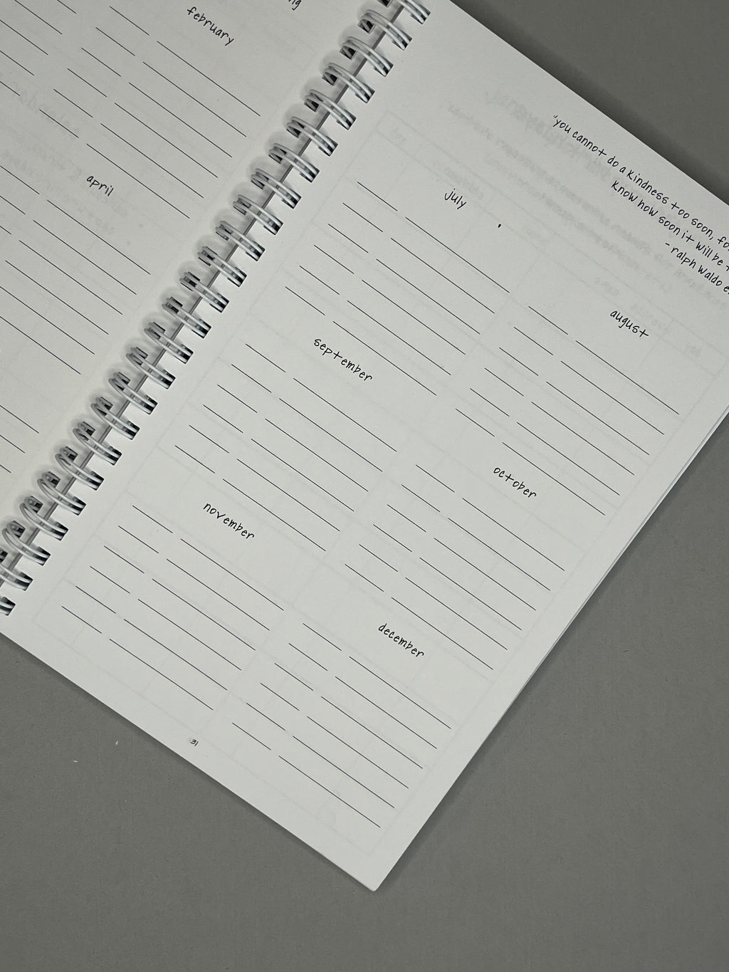 Gift Giver Journal
