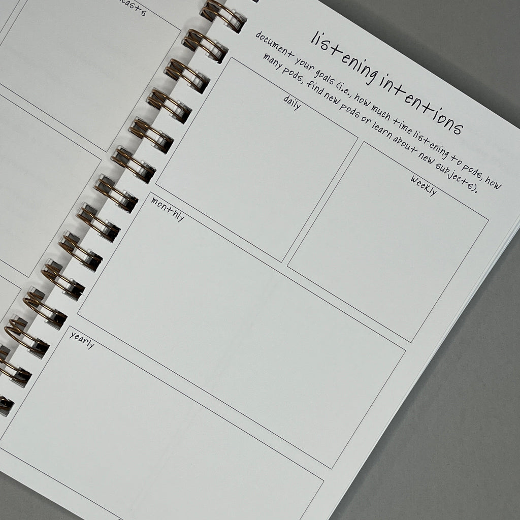 Podcast Listener Journal
