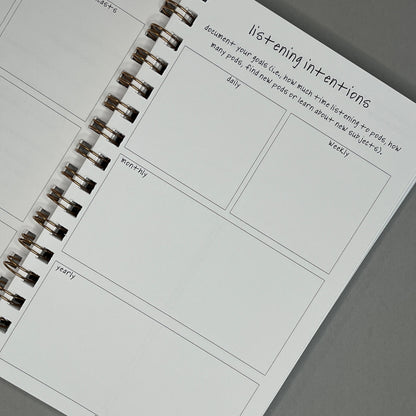 Podcast Listener Journal