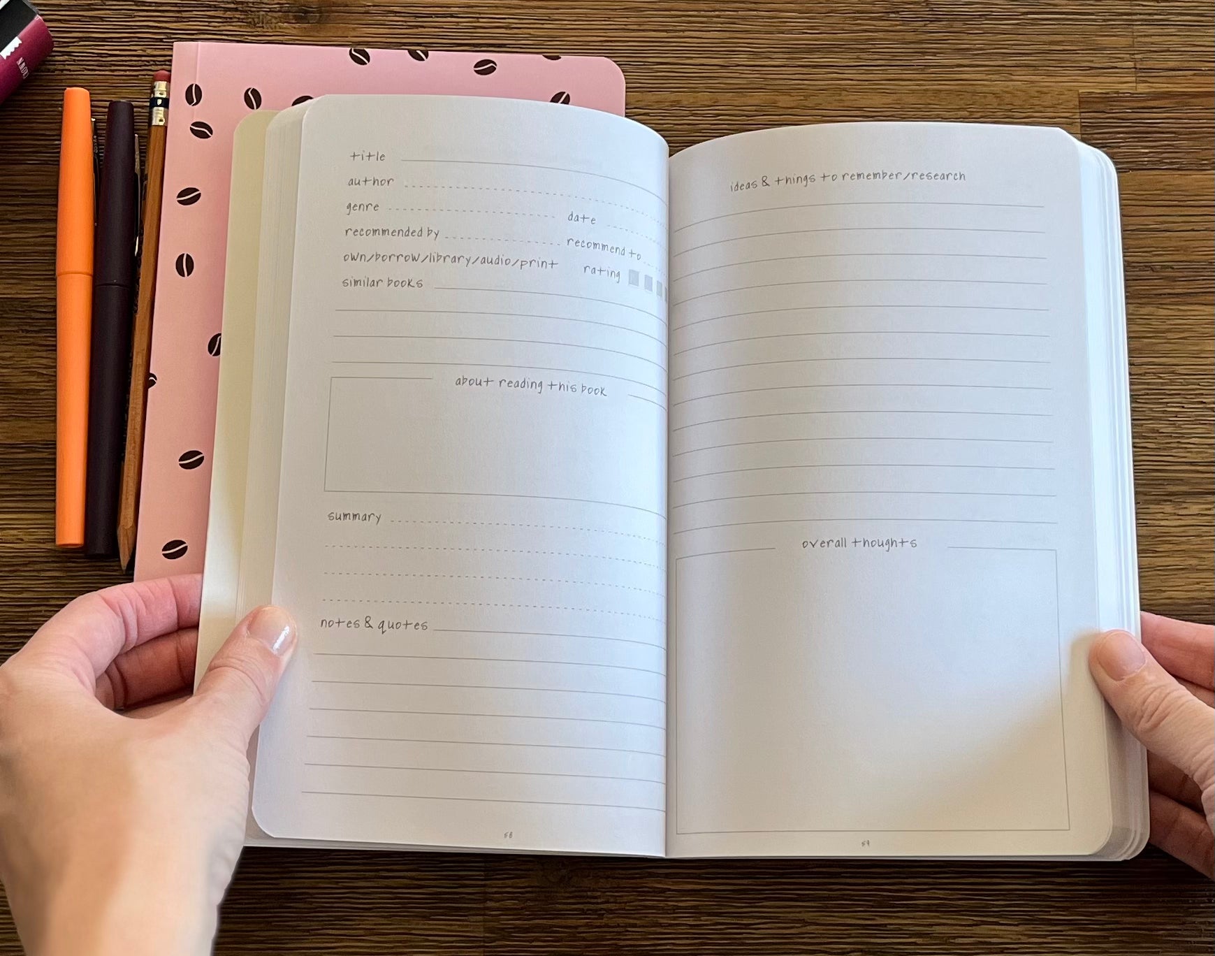 Book Lover Journal