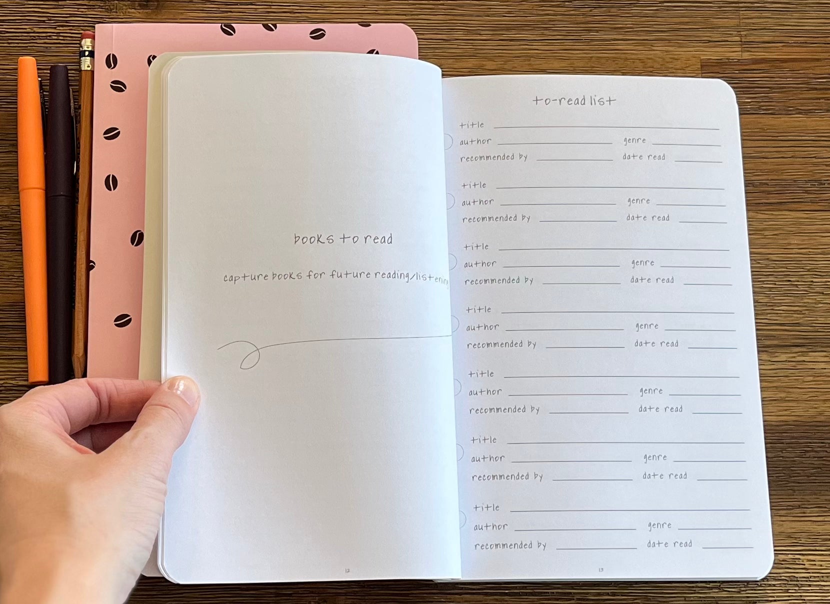 Book Lover Journal