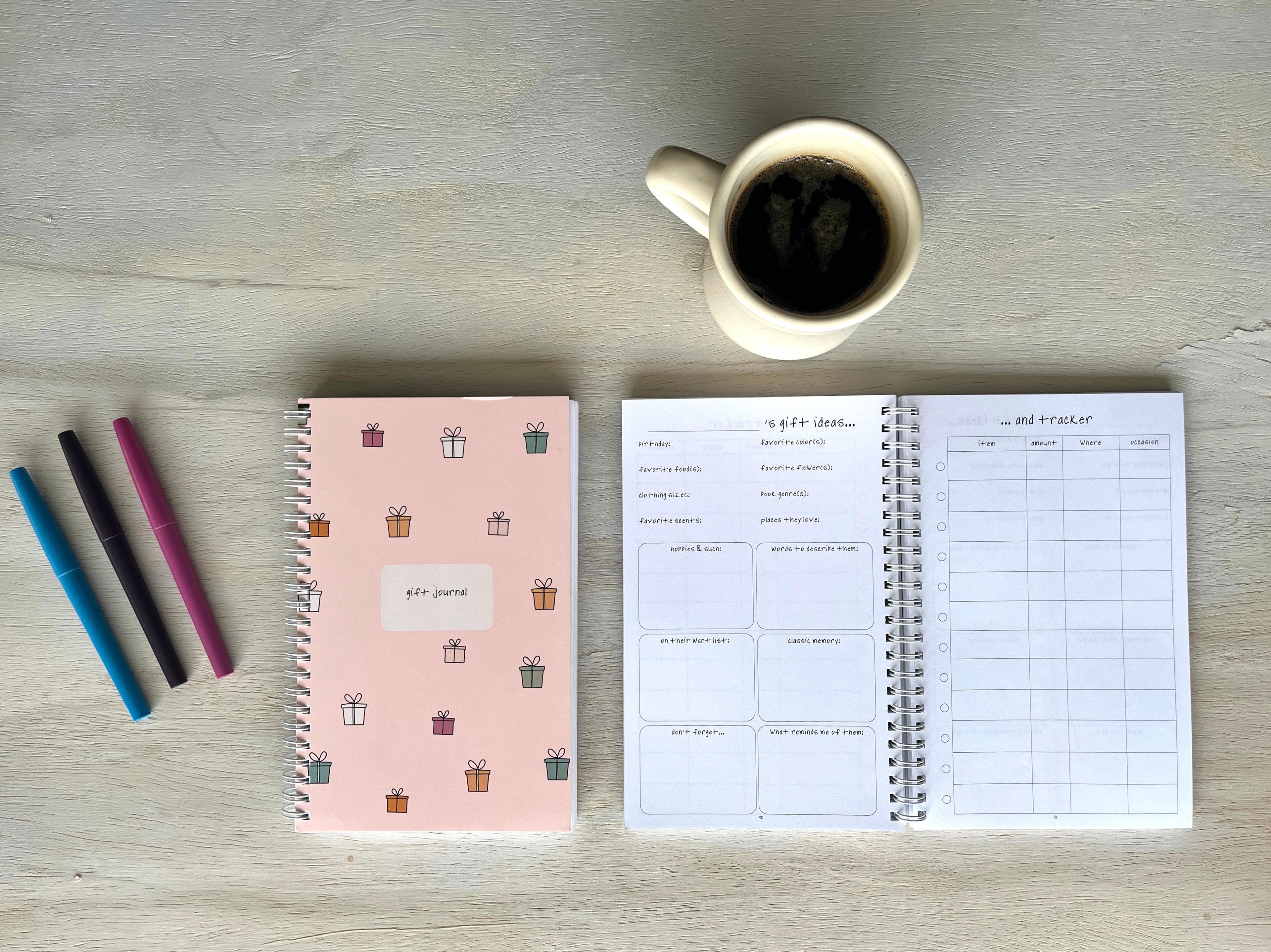 Gift Giver Journal