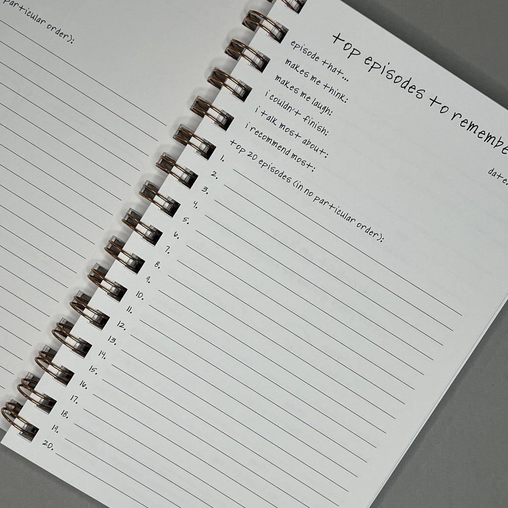 Podcast Listener Journal