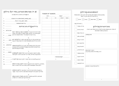 Digital Gift Journal