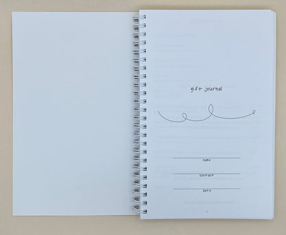 Gift Giver Journal