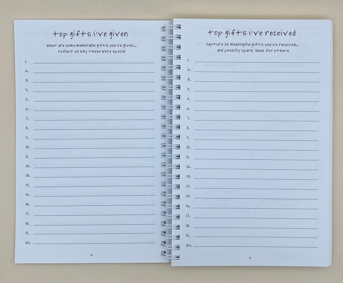 Gift Giver Journal