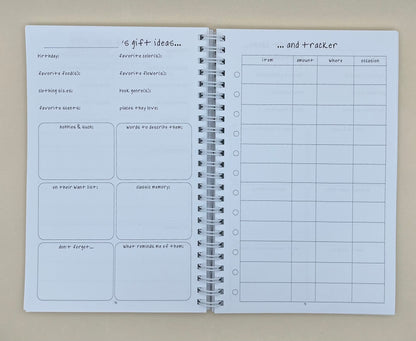 Gift Giver Journal