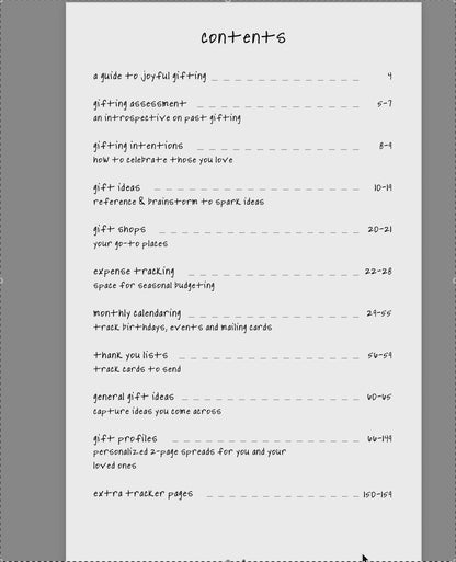 Digital Gift Journal